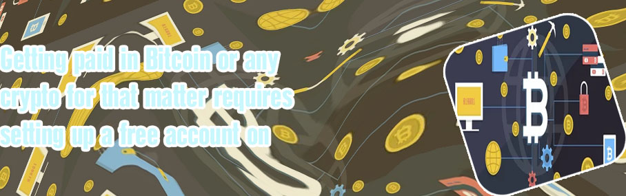 Getting paid in cryptocurrency